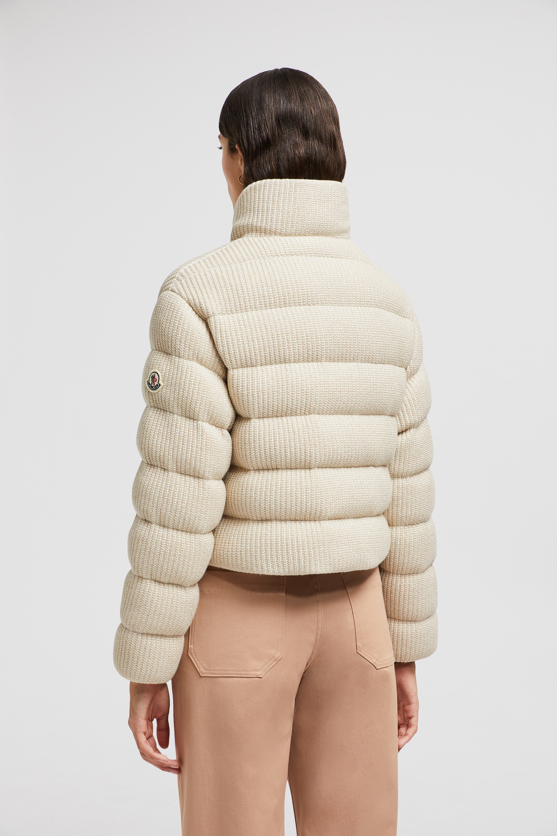 Thoiry Laminated Cotton Short Down Jacket - 5