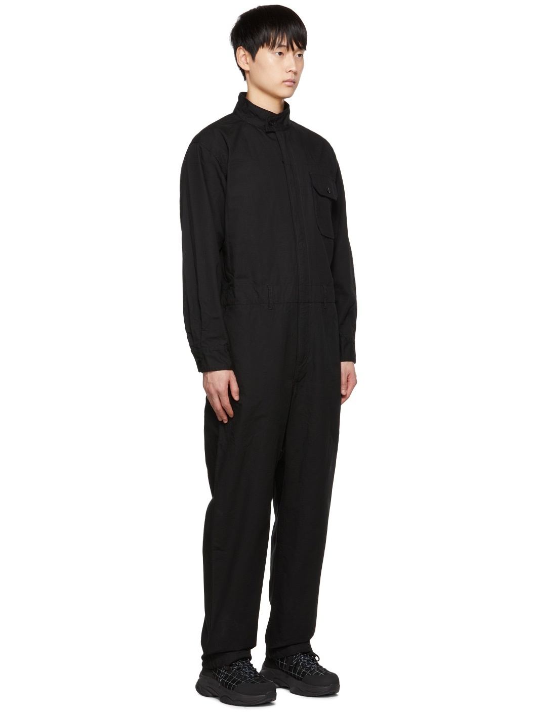 Black Racing Jumpsuit - 2
