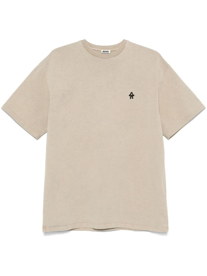 embroidered-logo T-shirt 1