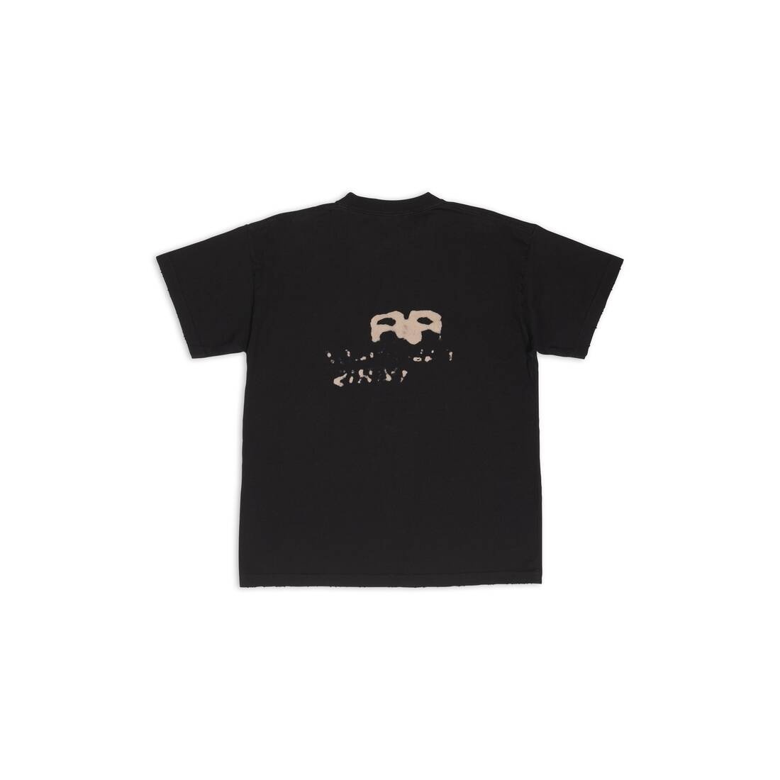 Women's Hand Drawn Bb Icon T-shirt Medium Fit in Black - 7