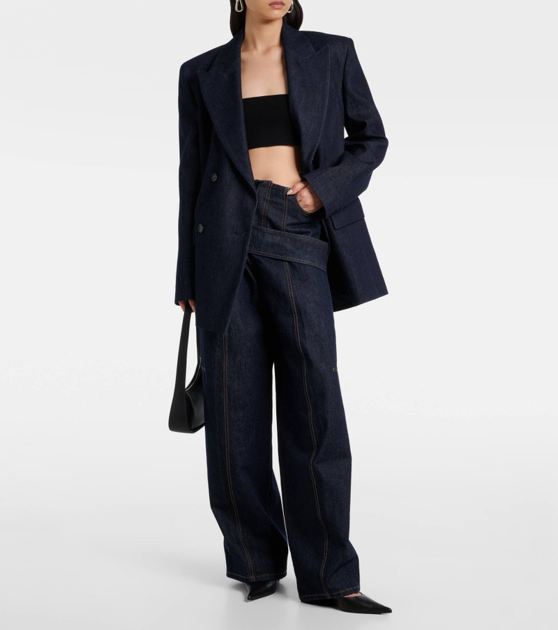 Sportmax Runway low-rise wide-leg jeans outlook