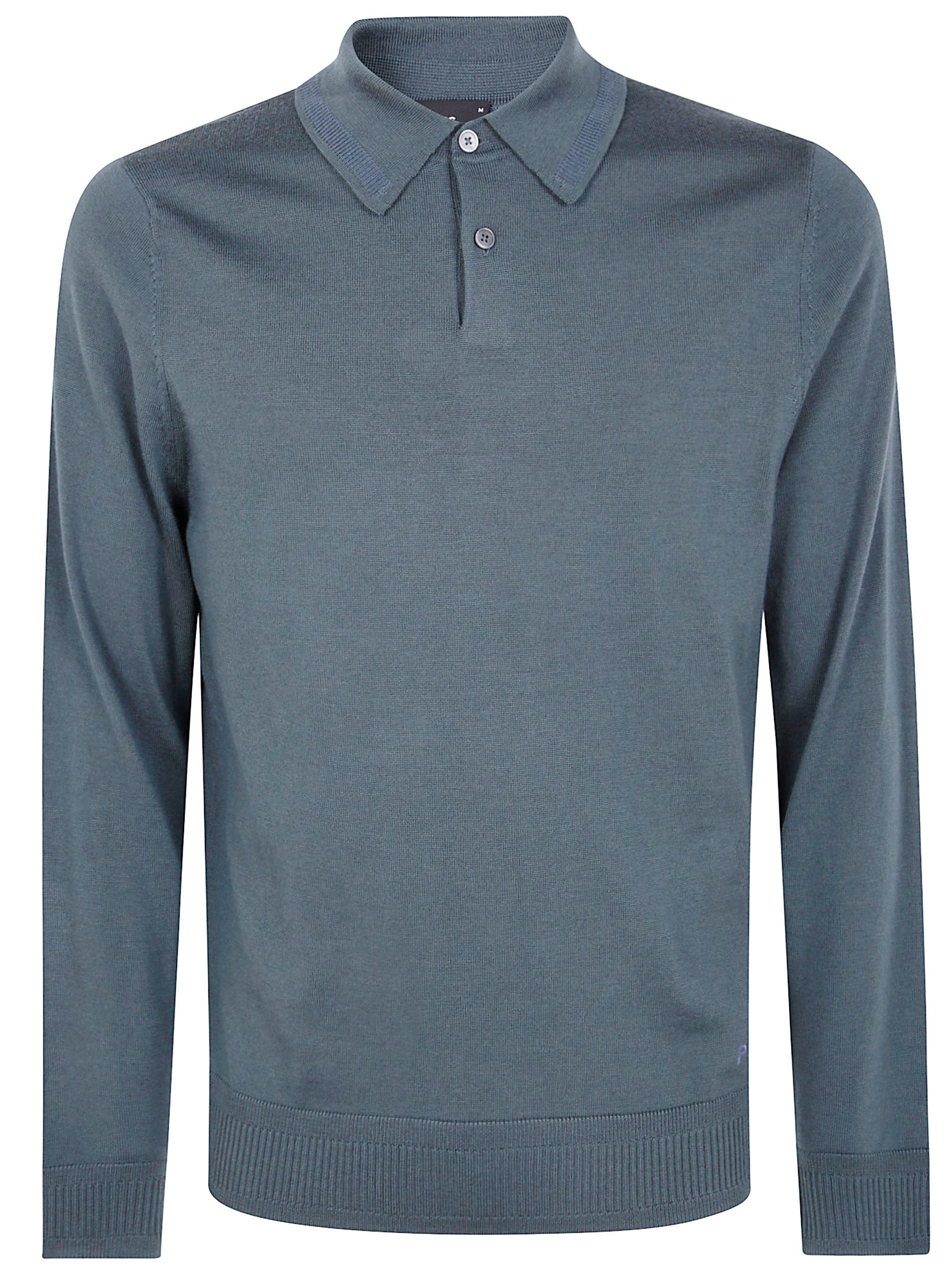 Paul Smith Men Mens Sweater Ls Polo - 3