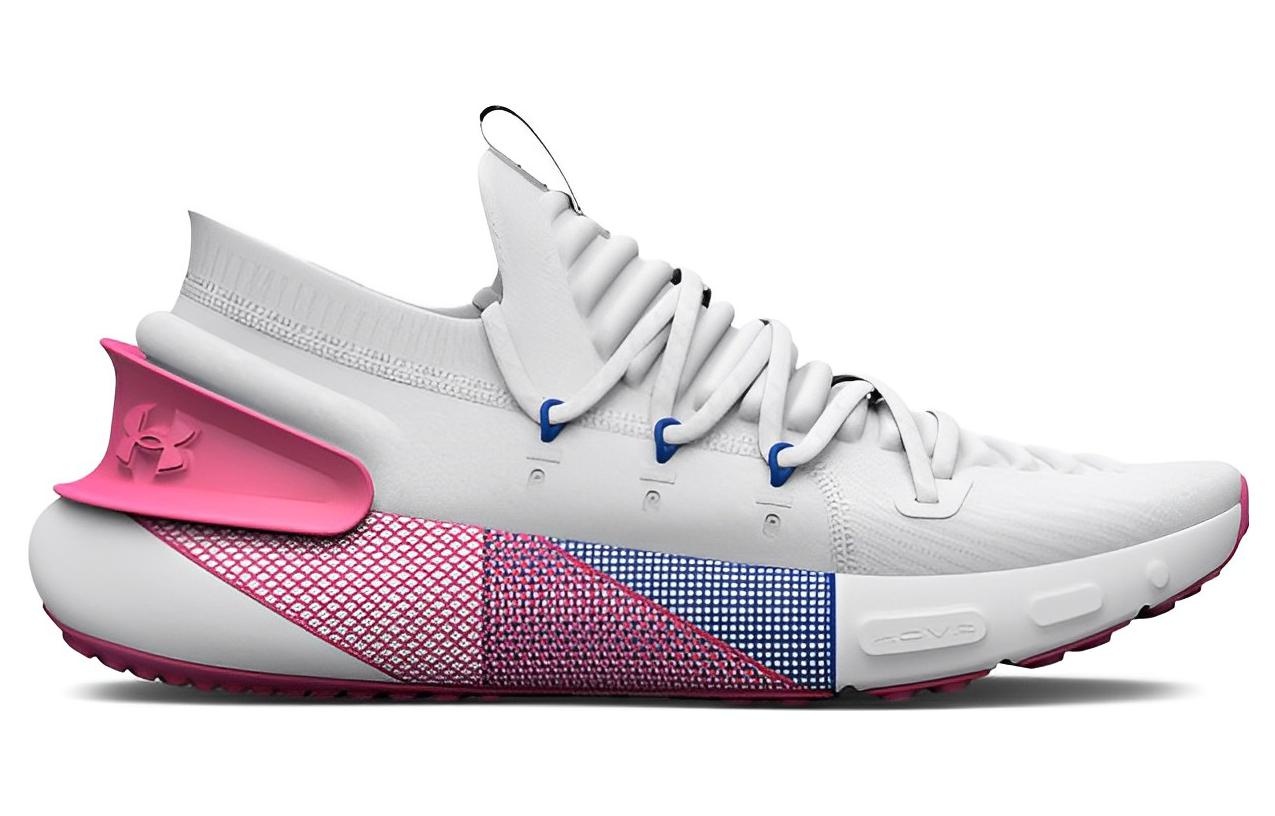 (WMNS) Under Armour HOVR Phantom 3 'White Pink Punk' 3025517-103 - 2