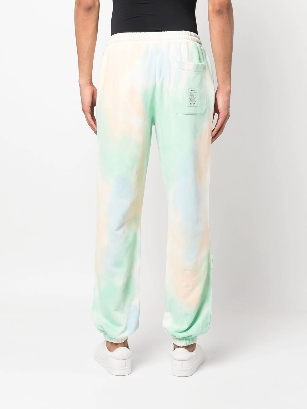 tie-dye logo-print track pants - 4