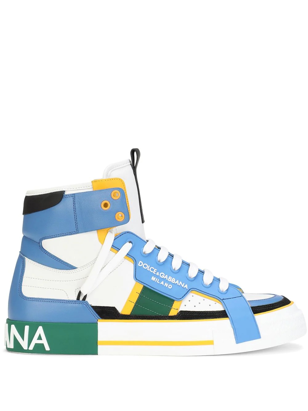 Custom 2.Zero high-top panelled sneakers - 1