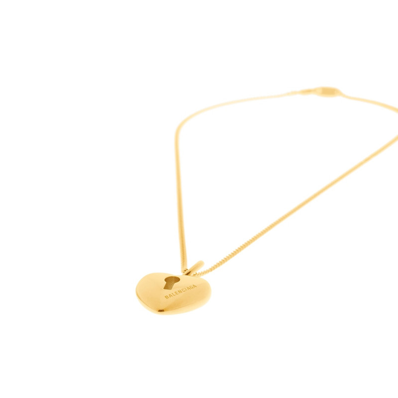 Women's Amour Heart Necklace  in Gold 3