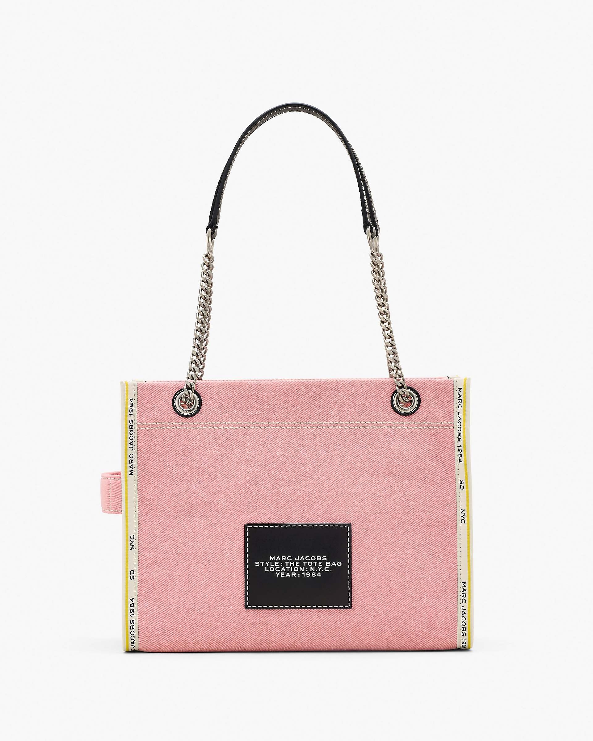 THE DENIM CHAIN MEDIUM TOTE BAG - 3
