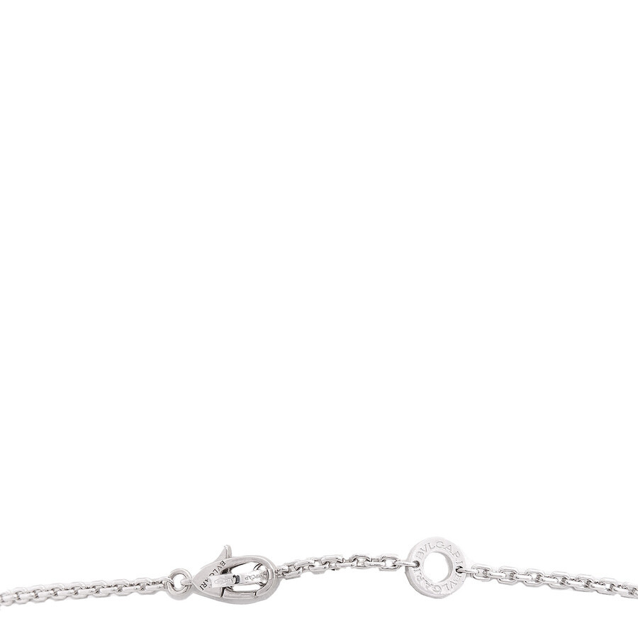 Bvlgari 18 Kt White Gold Serpenti Viper Necklace - 3