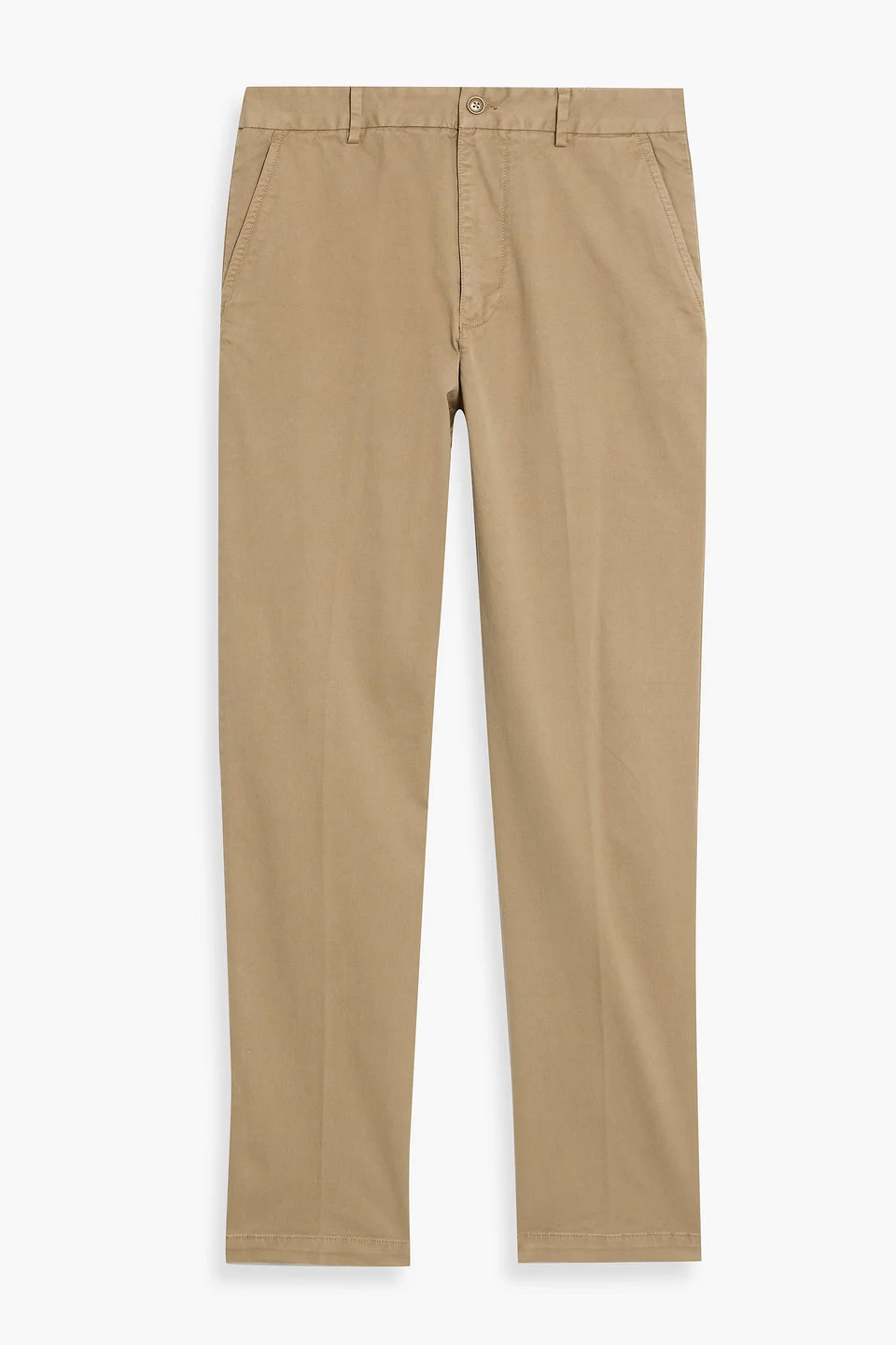 Max cotton-blend twill chinos - 1
