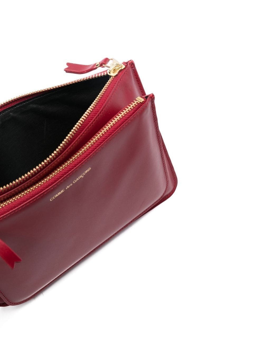 double-zip leather wallet - 3