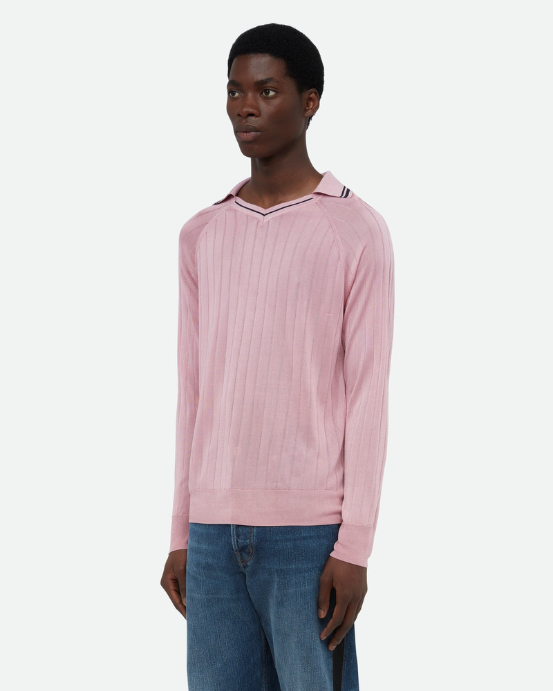 WALES BONNER Roots Polo Shirt outlook