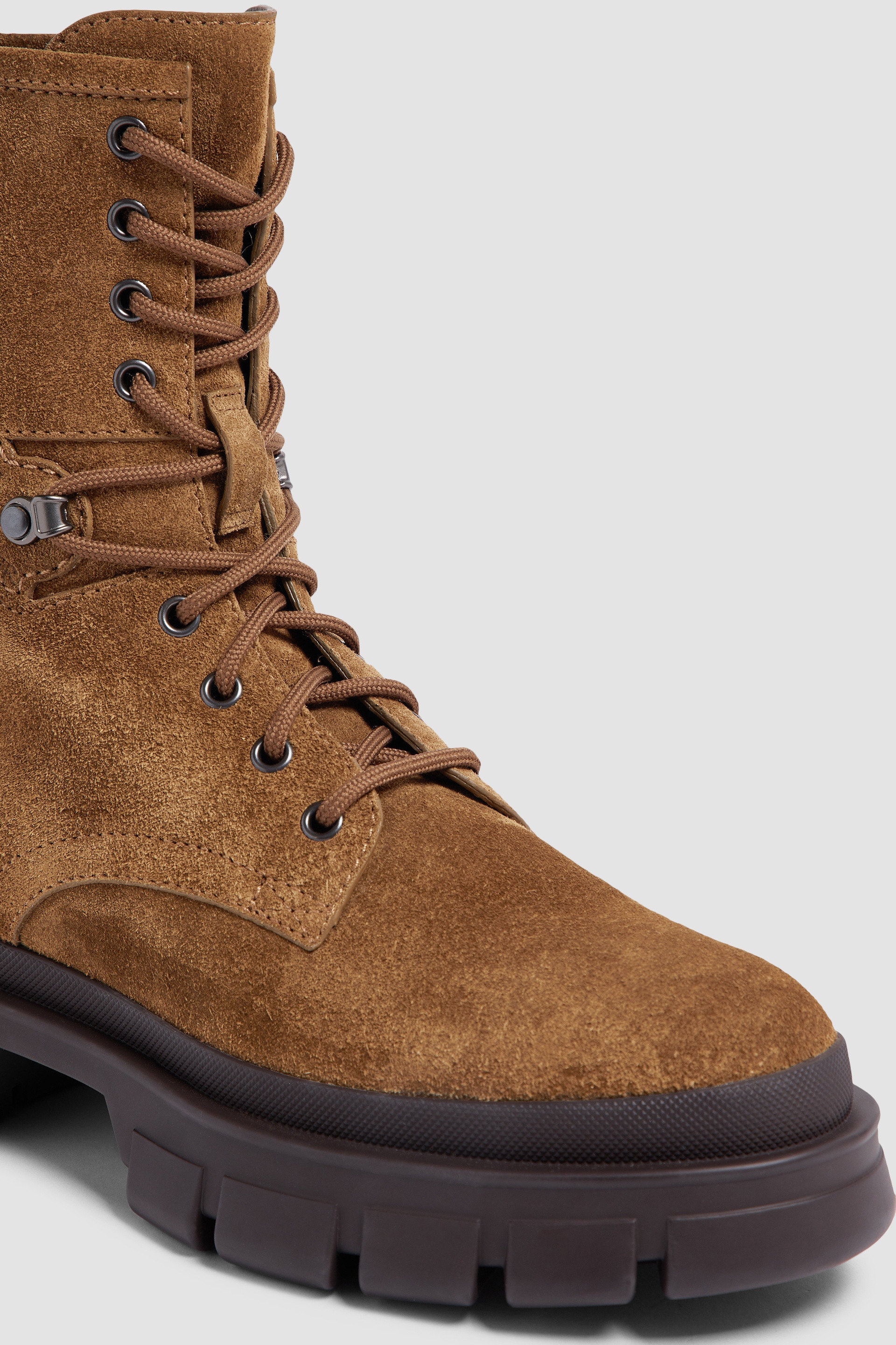 Hevea Suede Lace-Up Boots - 3