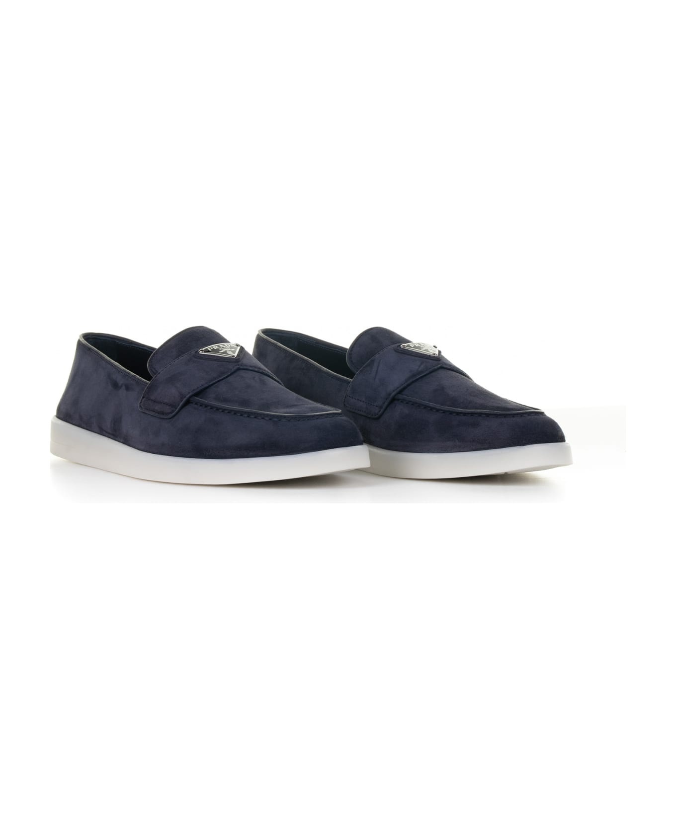 Suede Moccasin With Logo - 2