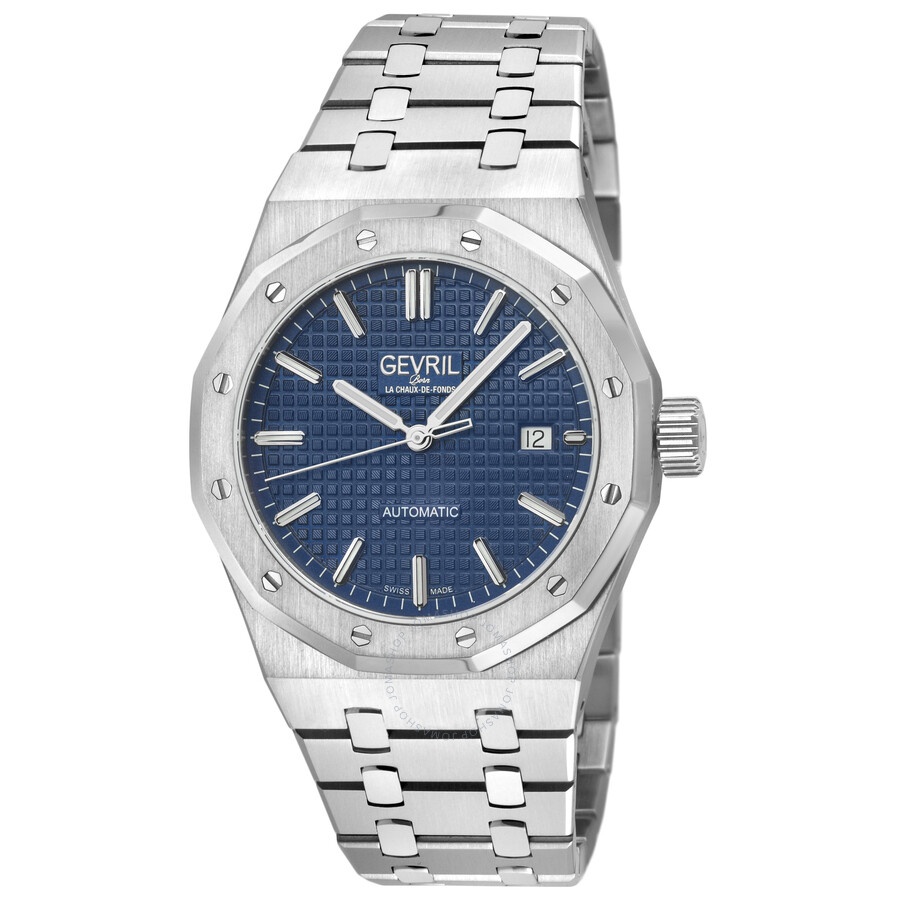 Gevril - Gevril Gotham Automatic Blue Dial Men's Watch 49401B - 1