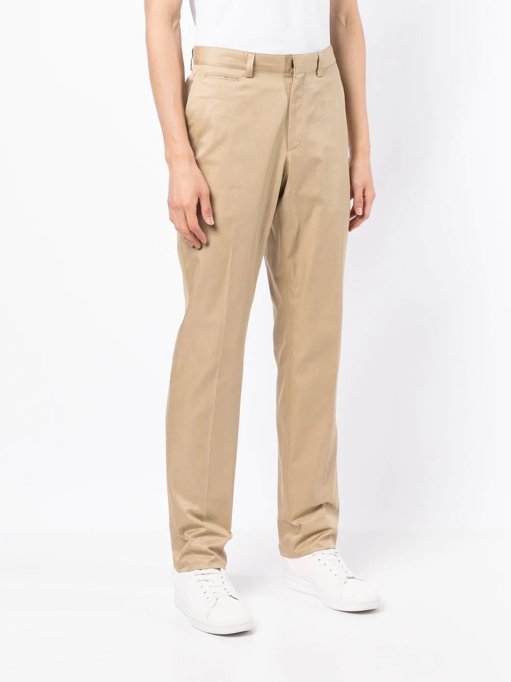 Arosa mid-rise straight chinos - 3