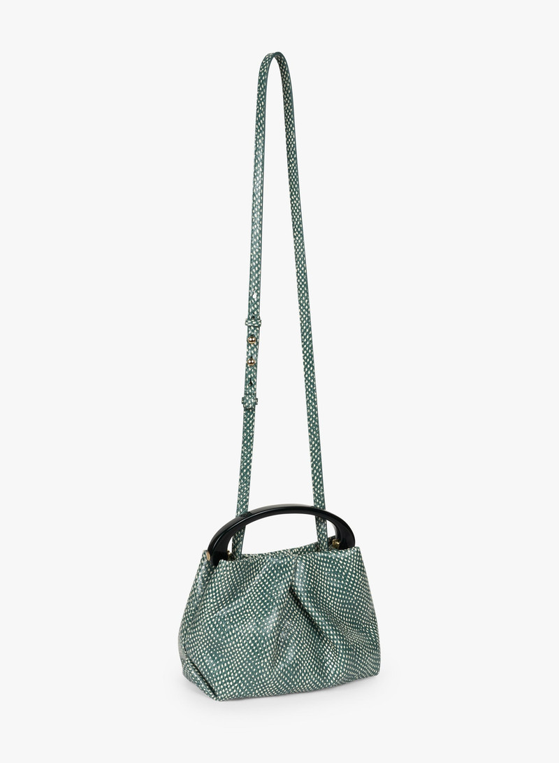 SMALL PLEATED LEATHER BAG 3