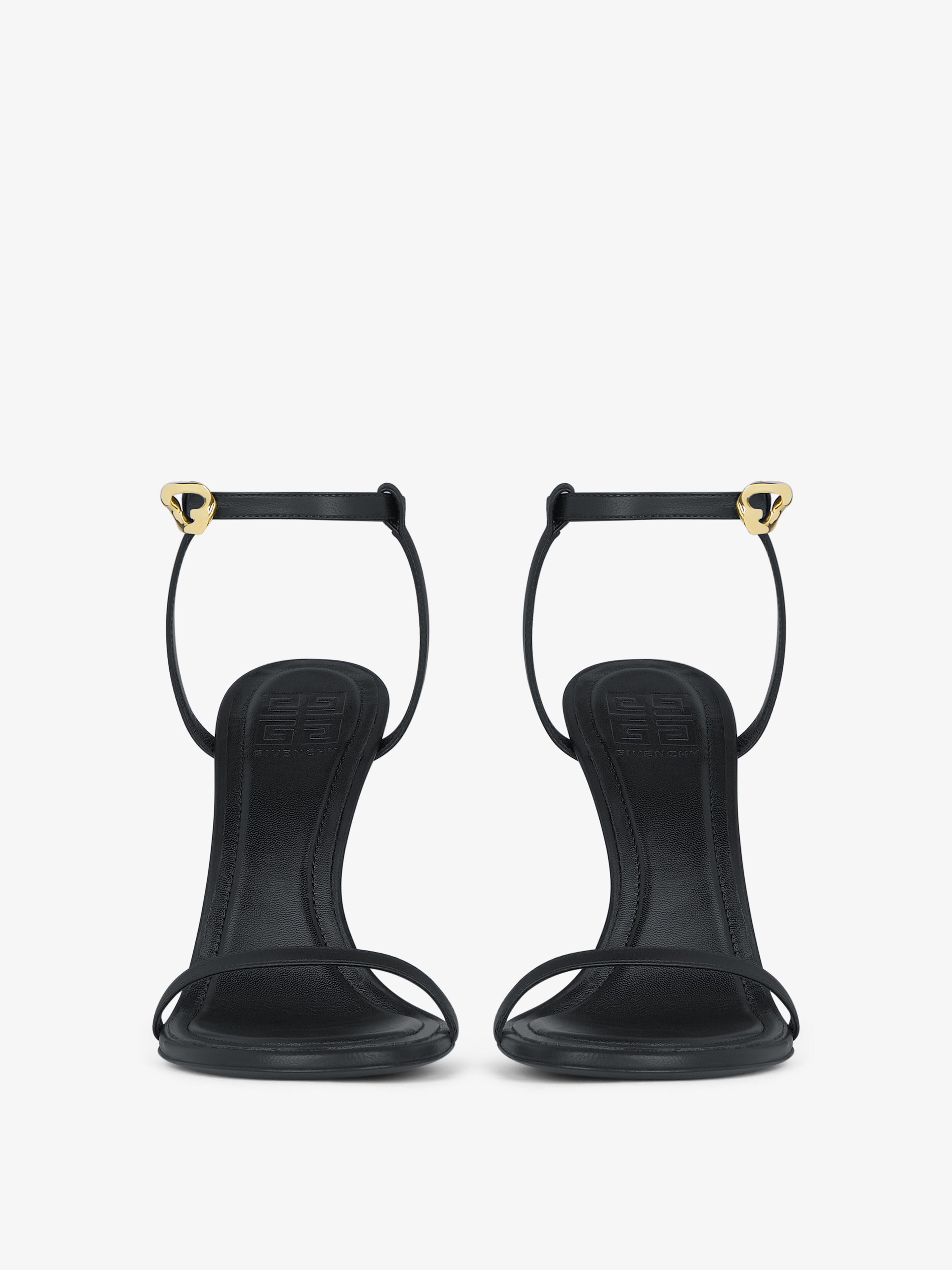 G CUBE SANDALS IN LEATHER - 2