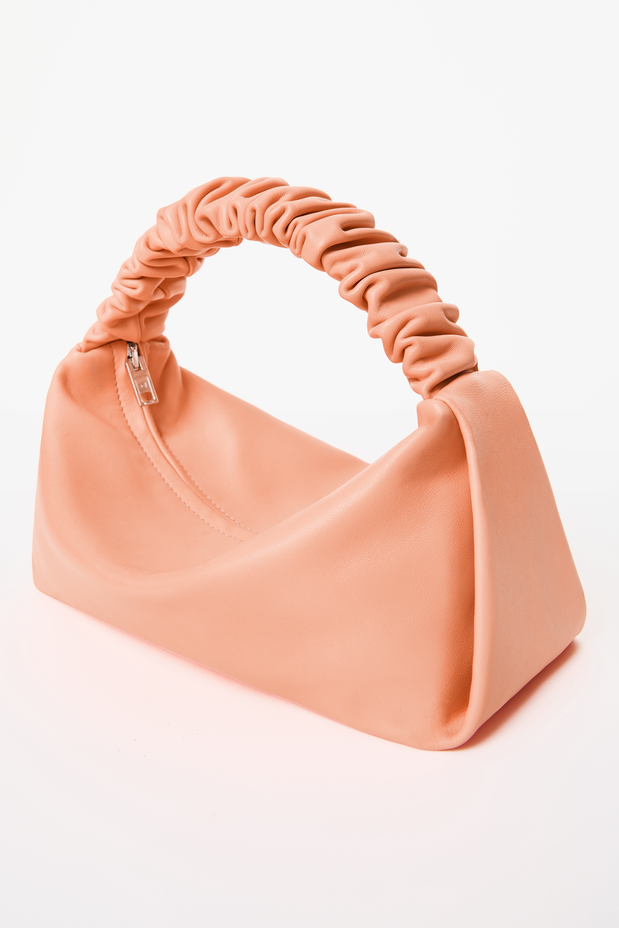 LEATHER SCRUNCHIE BAG - 2