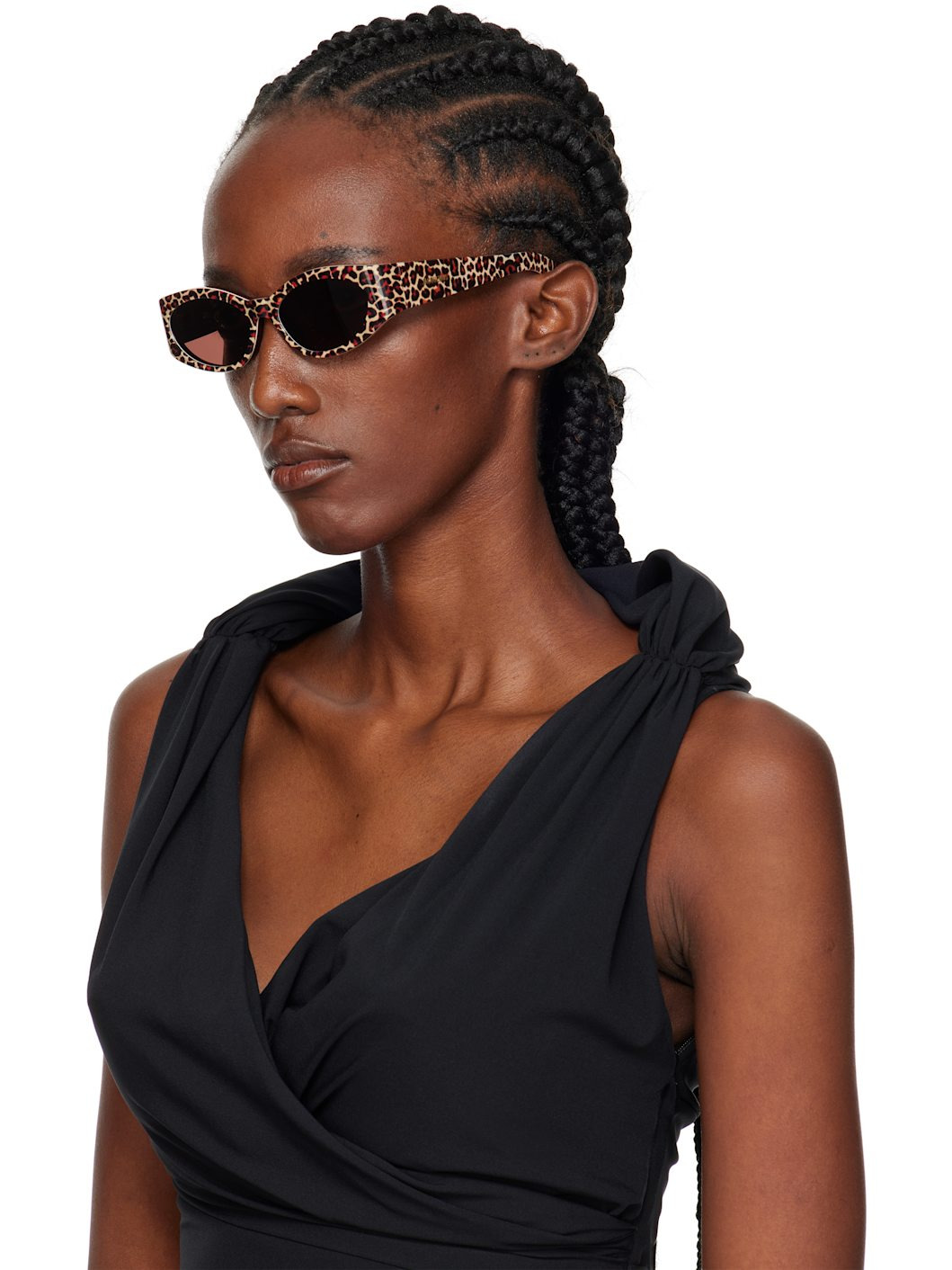 Brown 'The Ovalo' Sunglasses - 4