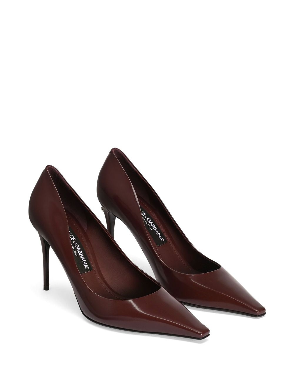 90mm leather pumps - 2