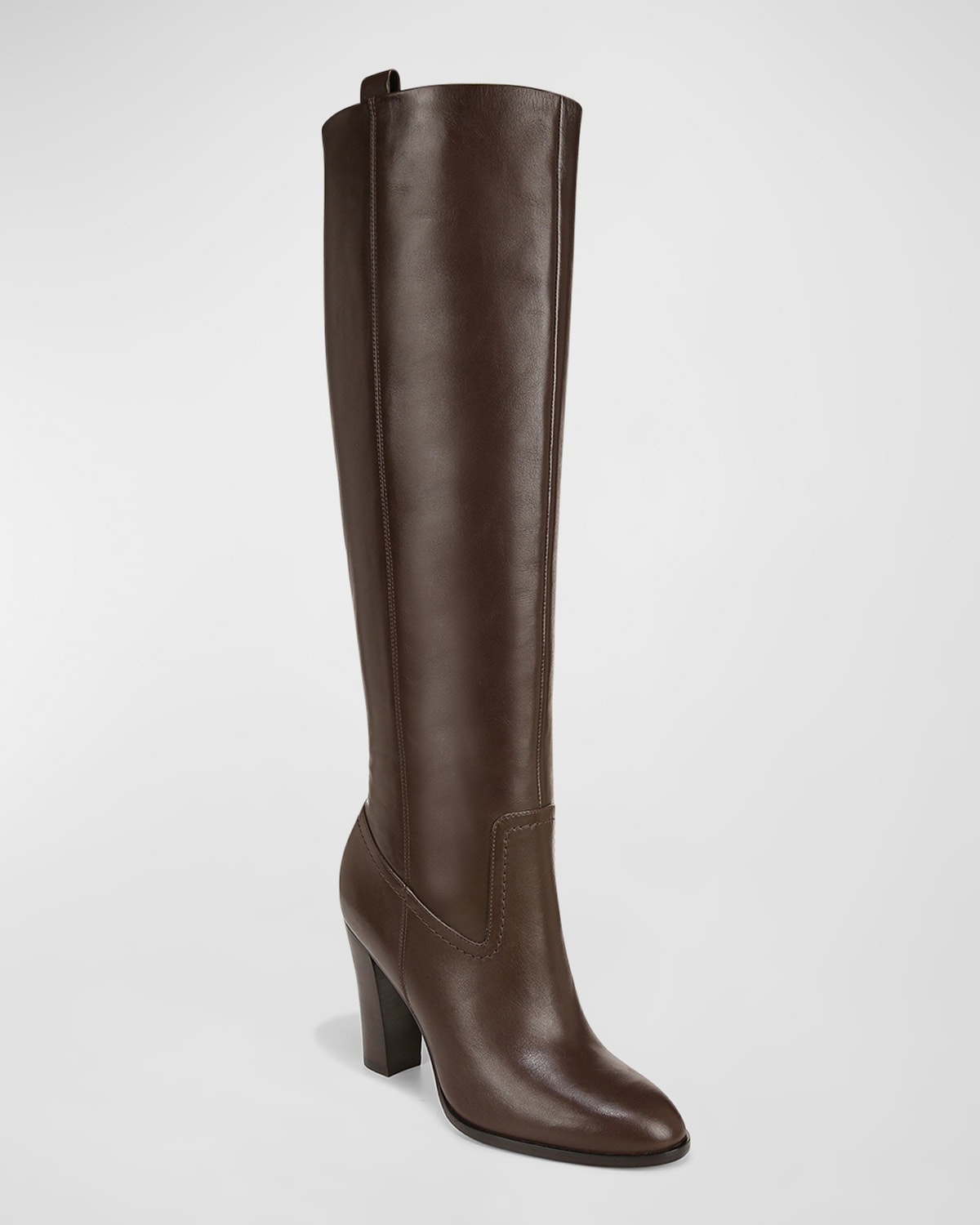 Vesper Leather Knee Boots - 2