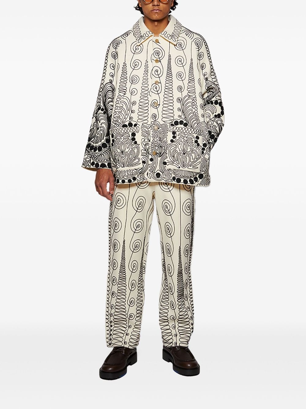 Quillwork trousers - 2