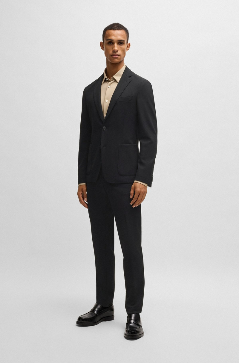 BOSS SLIM-FIT JACKET IN WASHABLE STRETCH FABRIC outlook