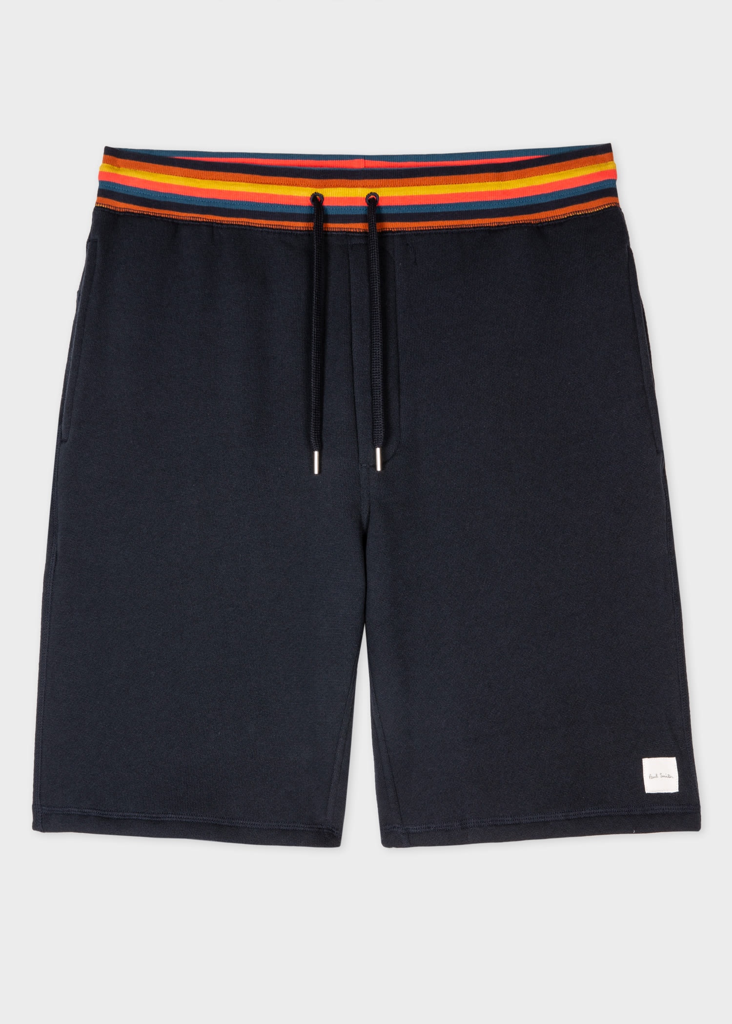 Jersey Lounge Shorts With 'Artist Stripe' Waistband - 1