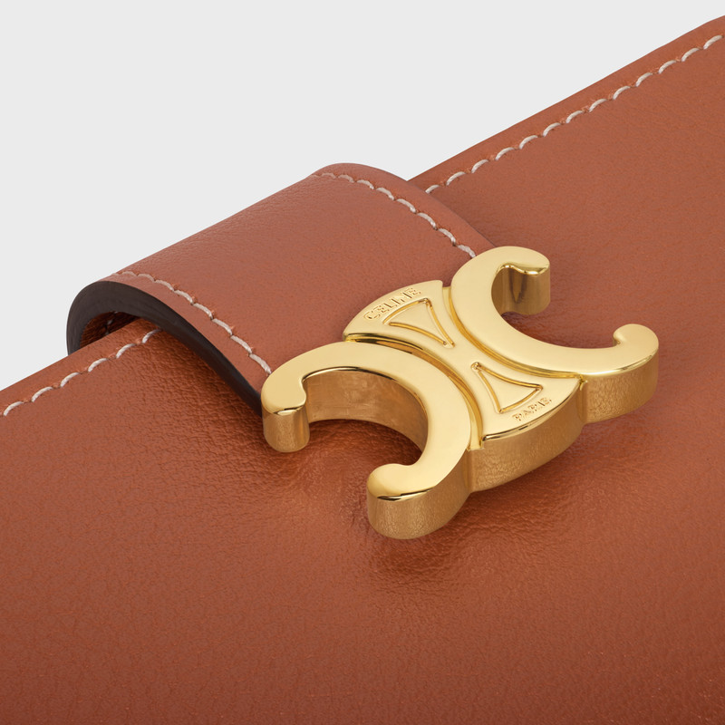 ACCORDEON CARD HOLDER IN SUPPLE GRAINED CALFSKIN 5