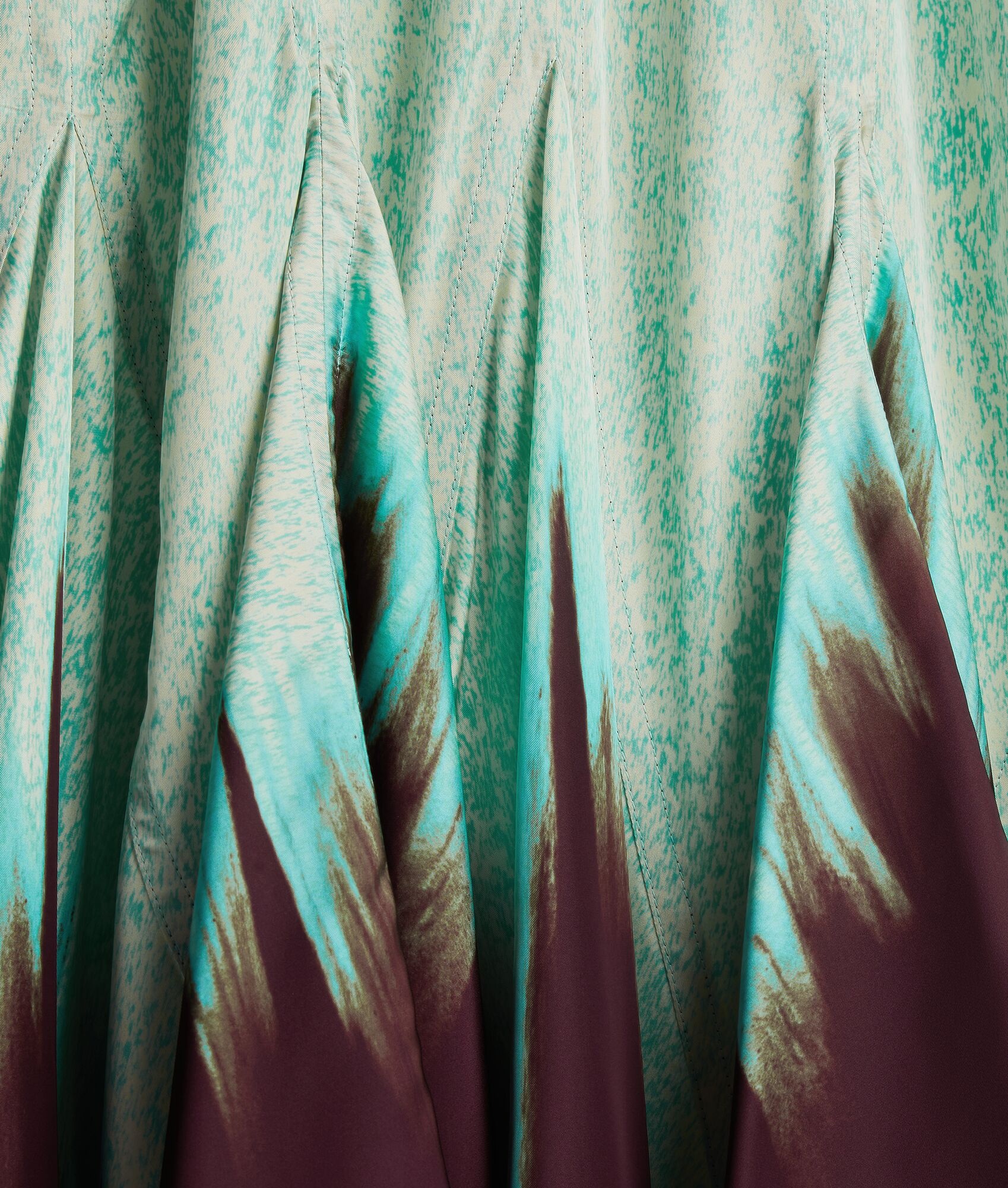 Viscose Degrade Petal Print Dress - 6