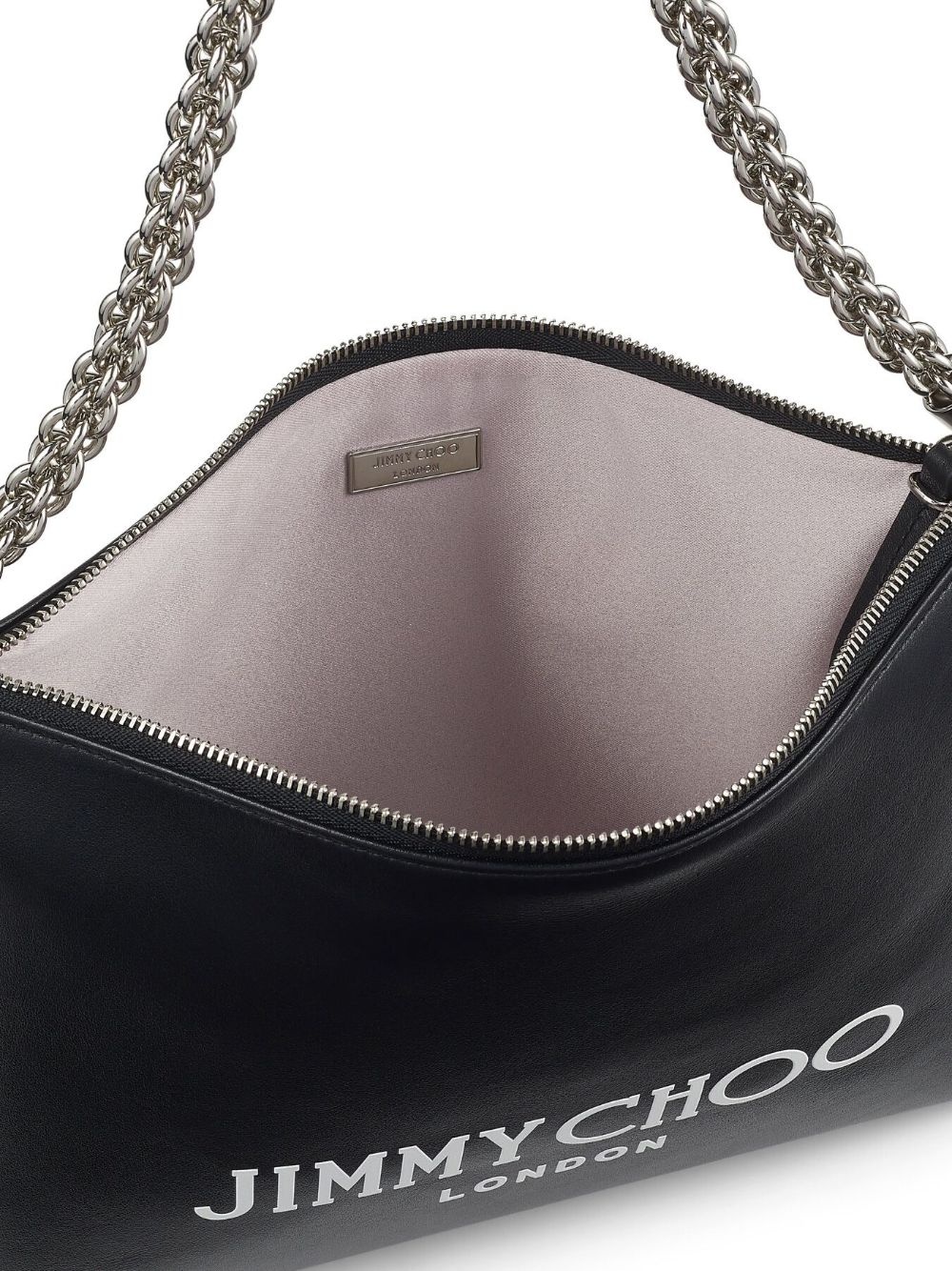 Callie logo-print leather shoulder bag - 5