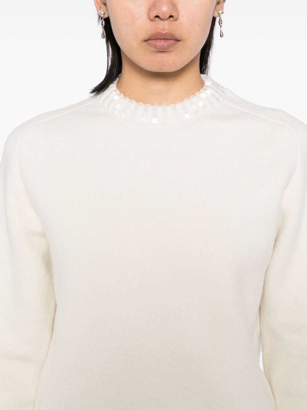 long-sleeve crew-neck jumper - 5