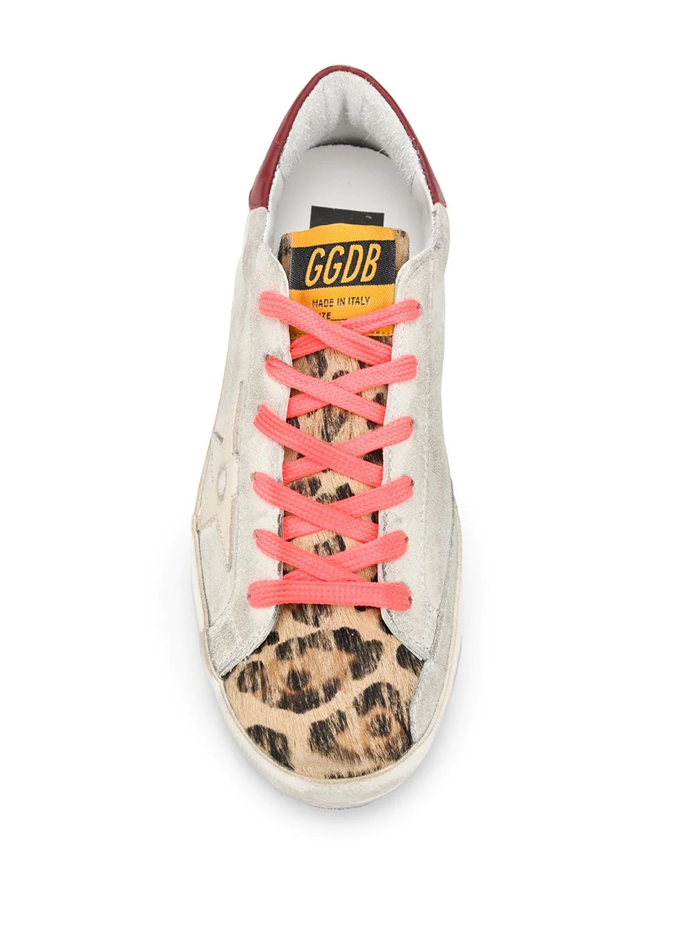 Superstar leopard print sneakers - 4