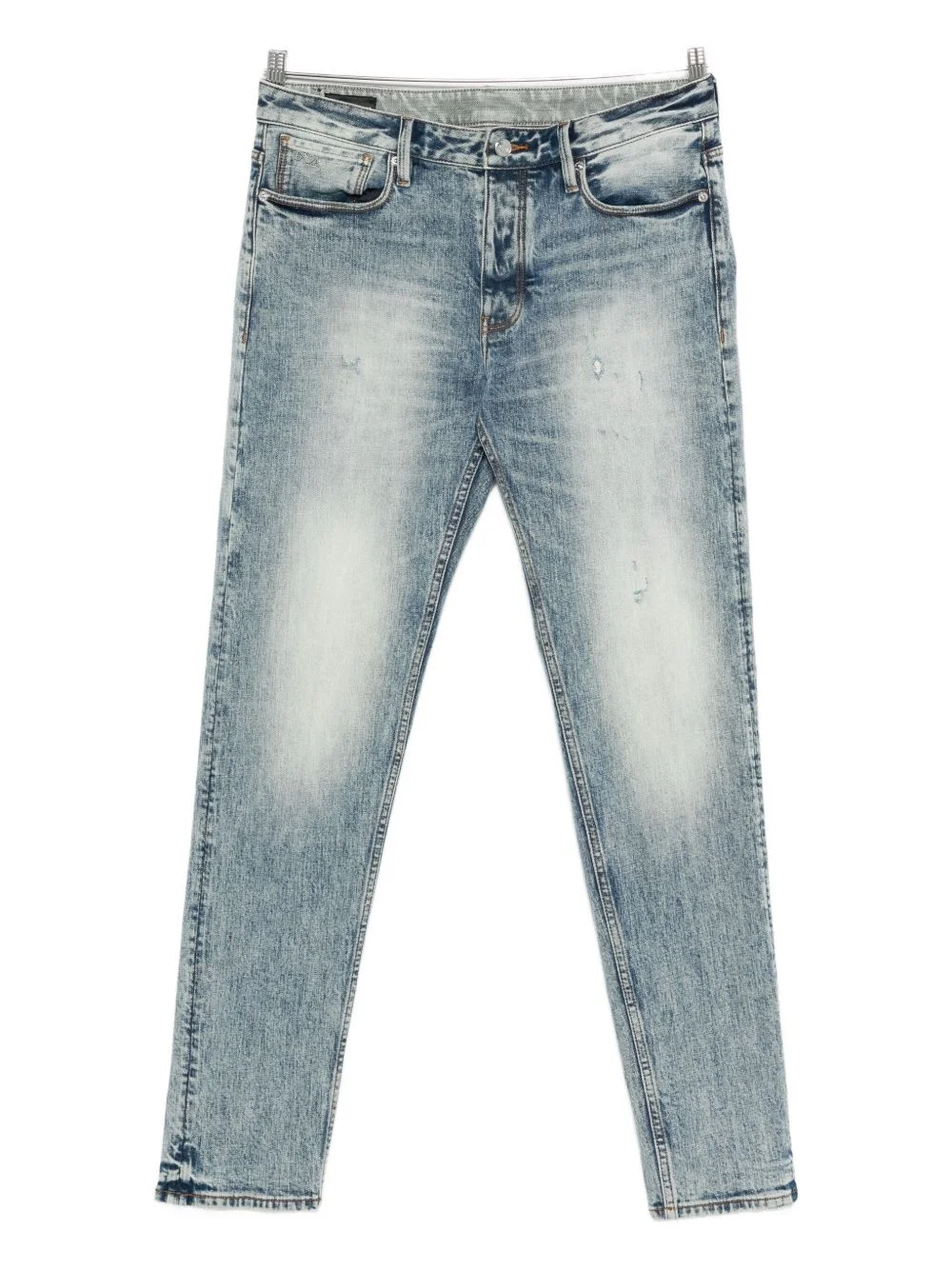 faded-effect jeans - 1