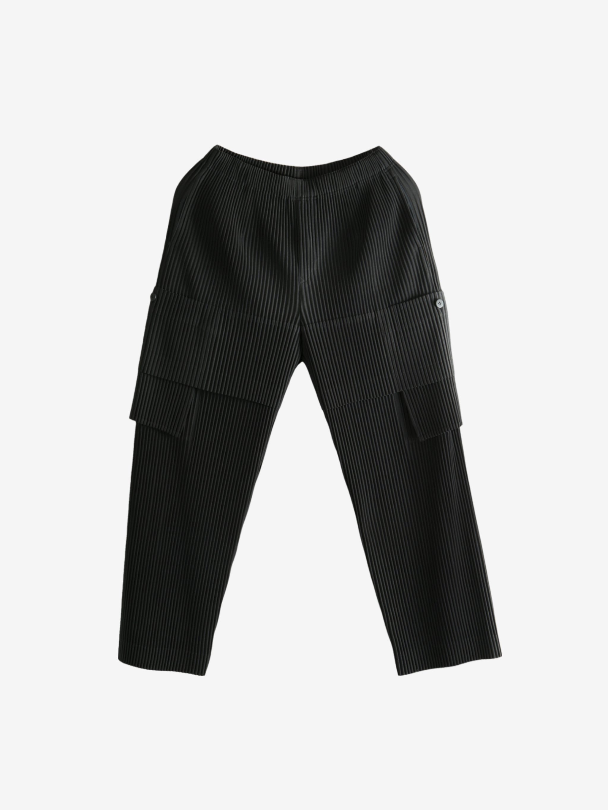 HOMME PLISSE ISSEY MIYAKE - Men Multi-Pocket Pants - 4