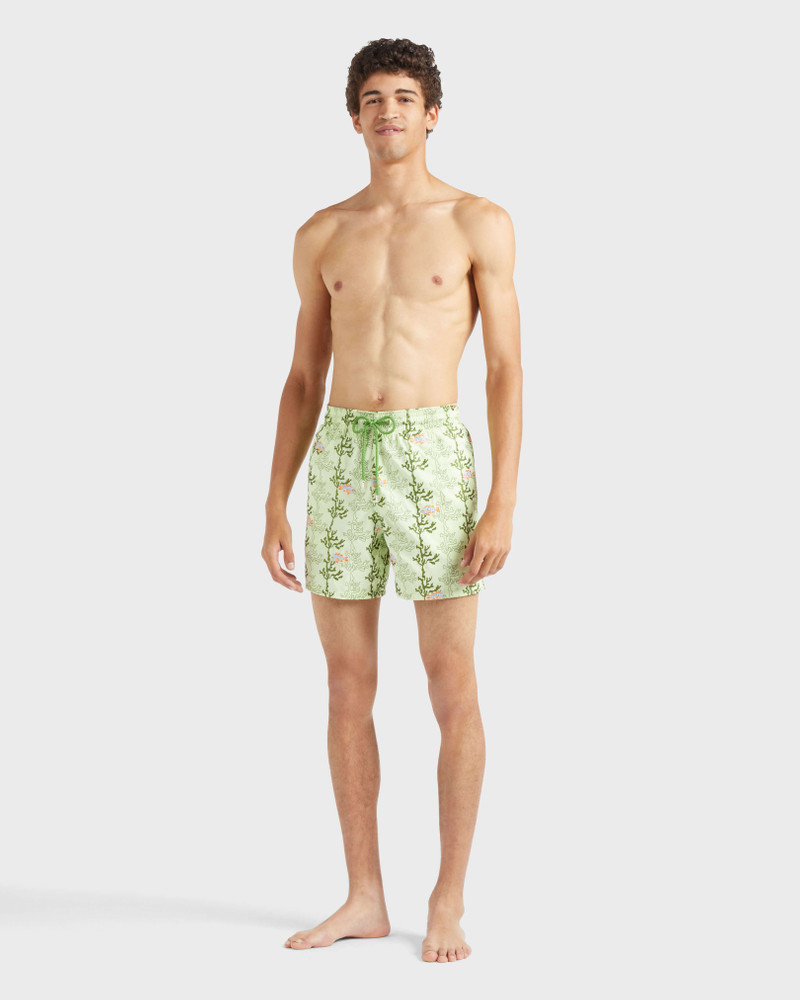 Vilebrequin Men Swim Trunks Embroidered Seaweed - Limited Edition outlook