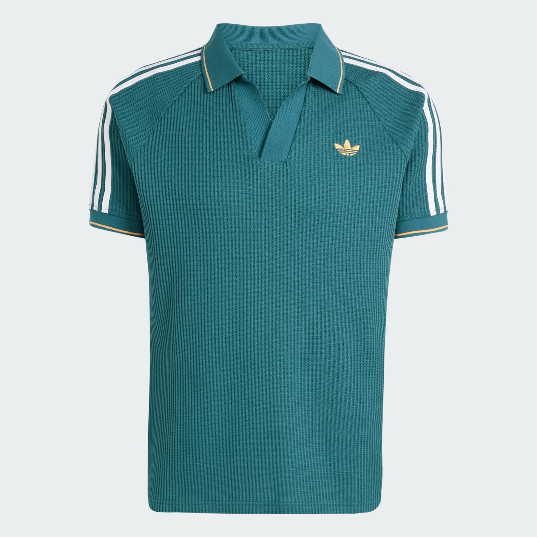 adidas adidas Originals Waffle Knit Polo Shirt | REVERSIBLE