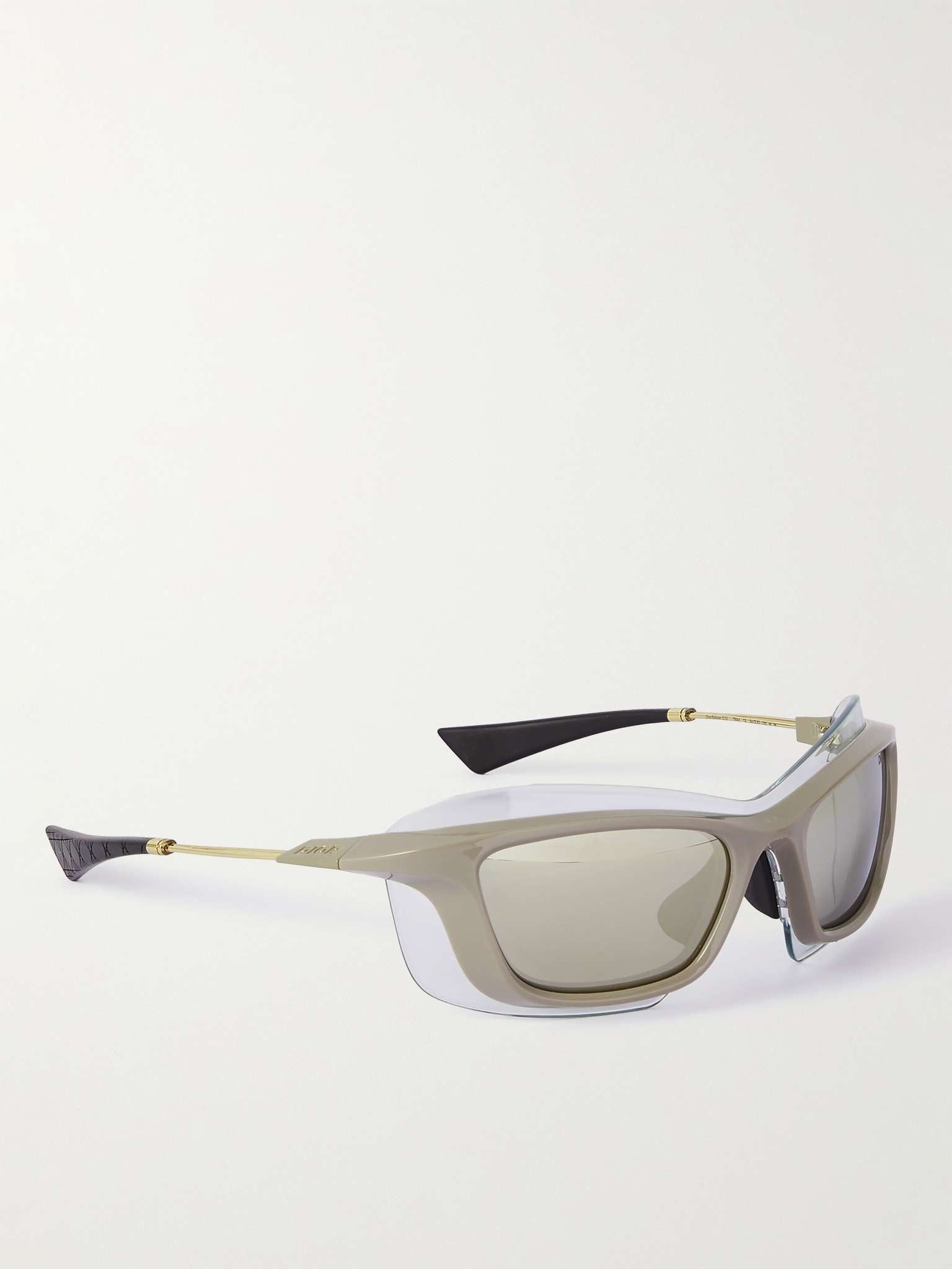 DiorXplorer S1U Acetate Wrap-Around Sunglasses - 3