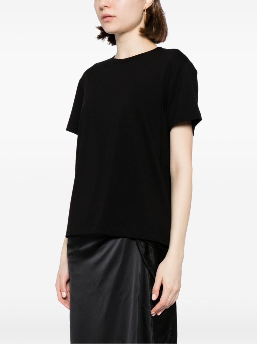crew-neck cotton T-shirt - 3
