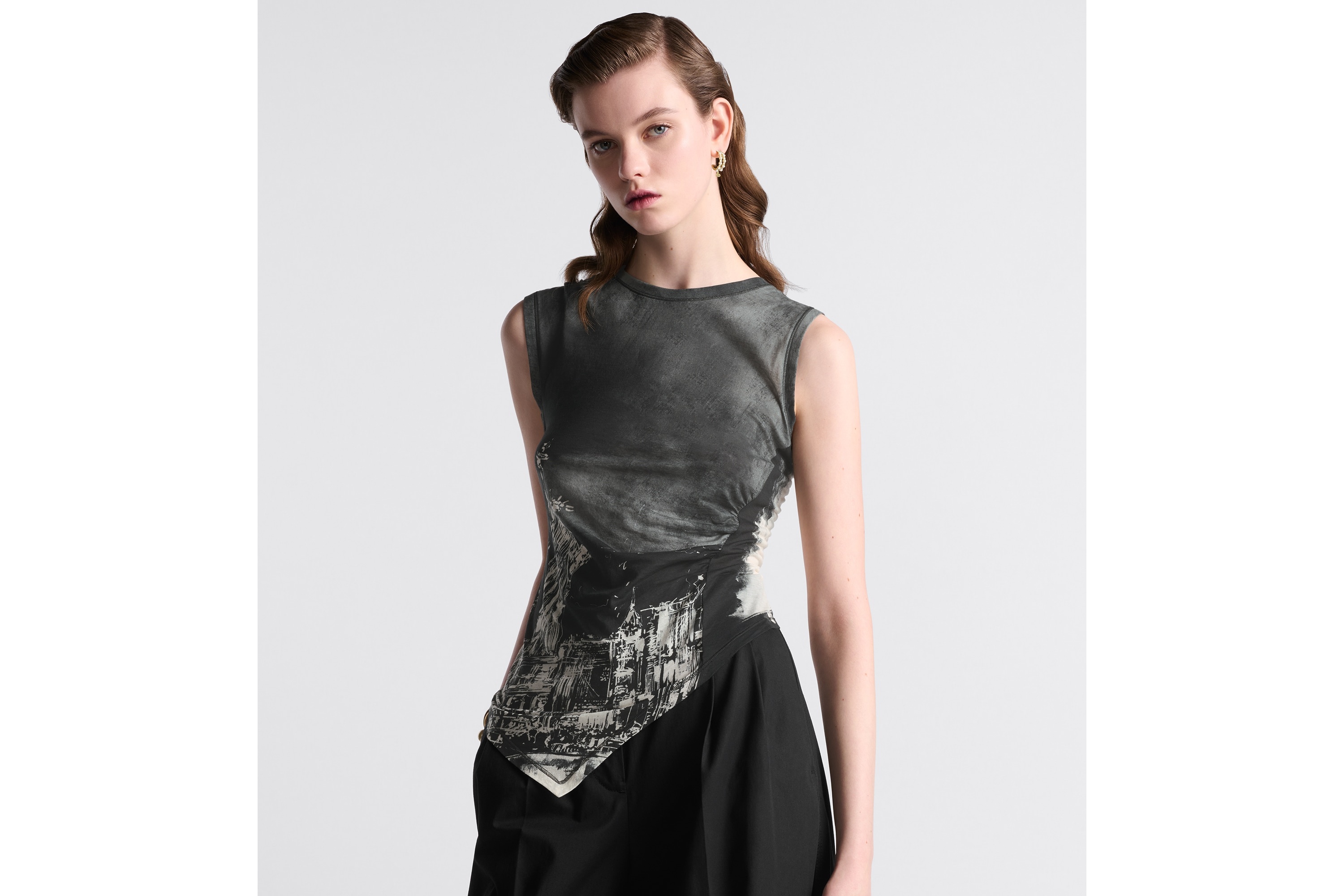 Asymmetric Tank Top - 2