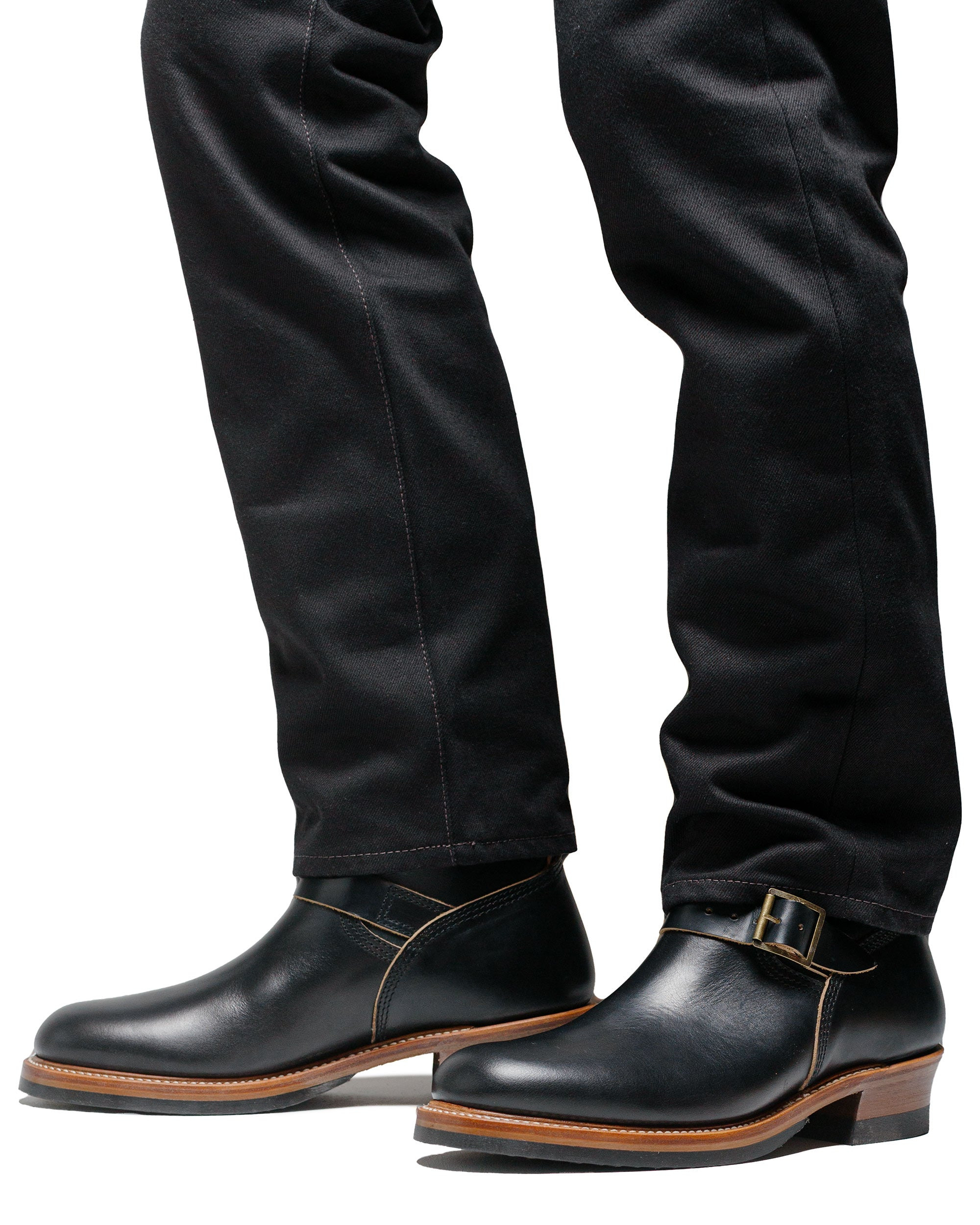 Wabash Engineer Boots Horween CXL Black - 5