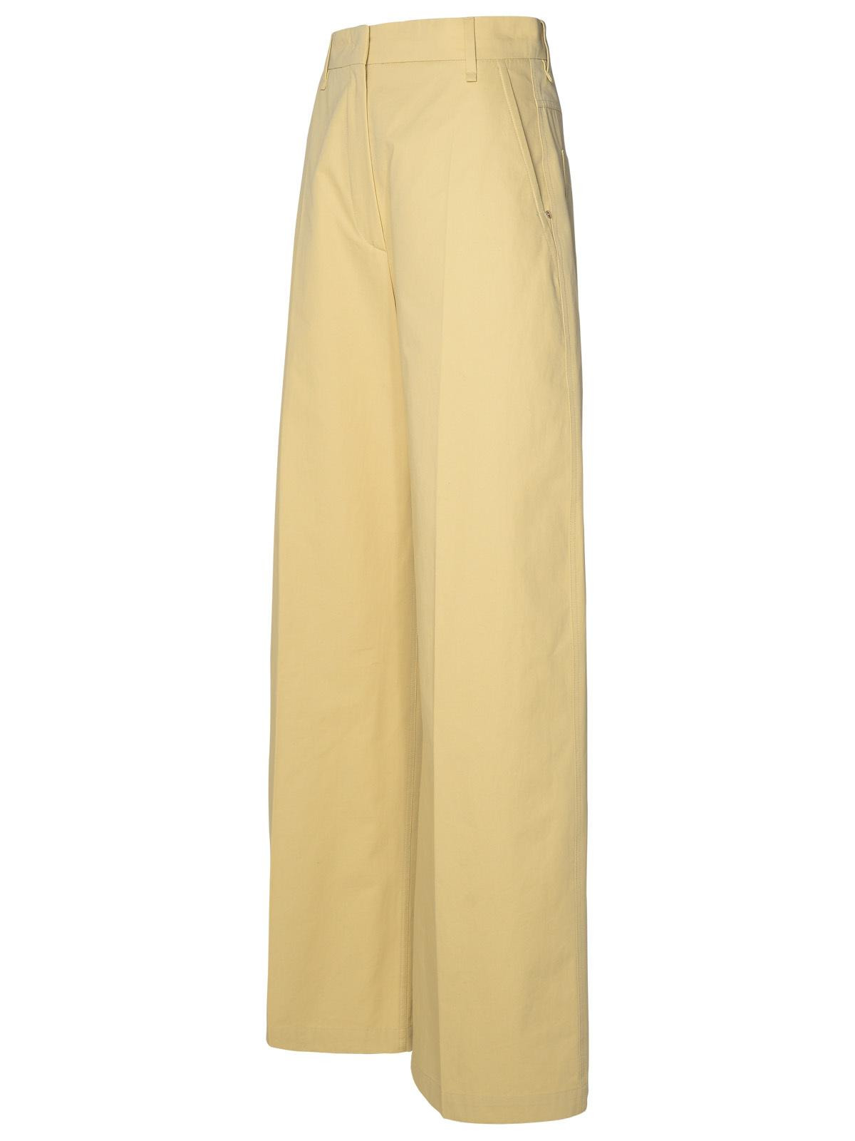Sportmax 'Gebe' Beige Cotton Pants Women - 2