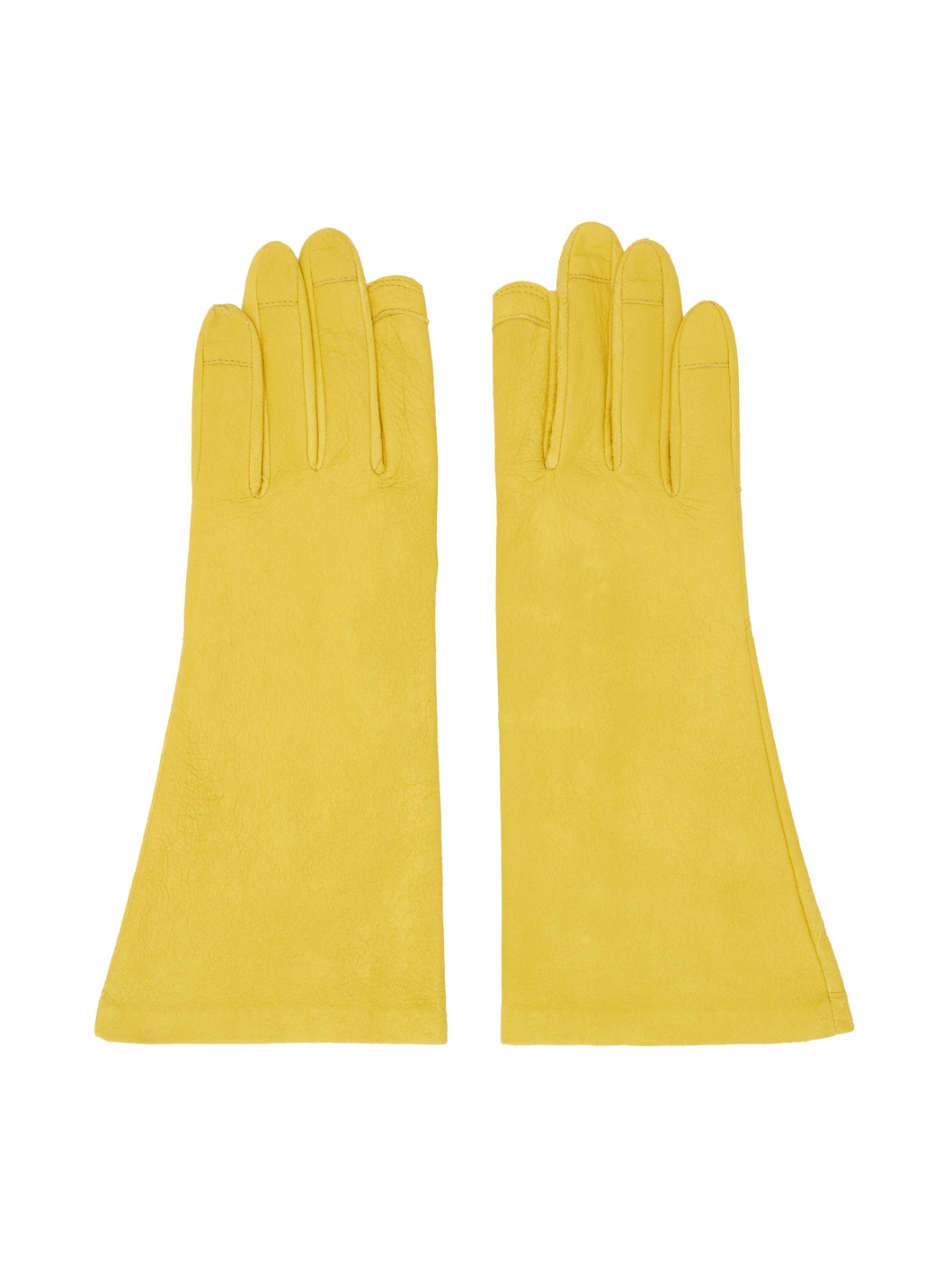 Yellow Porterville Short Gloves - 1