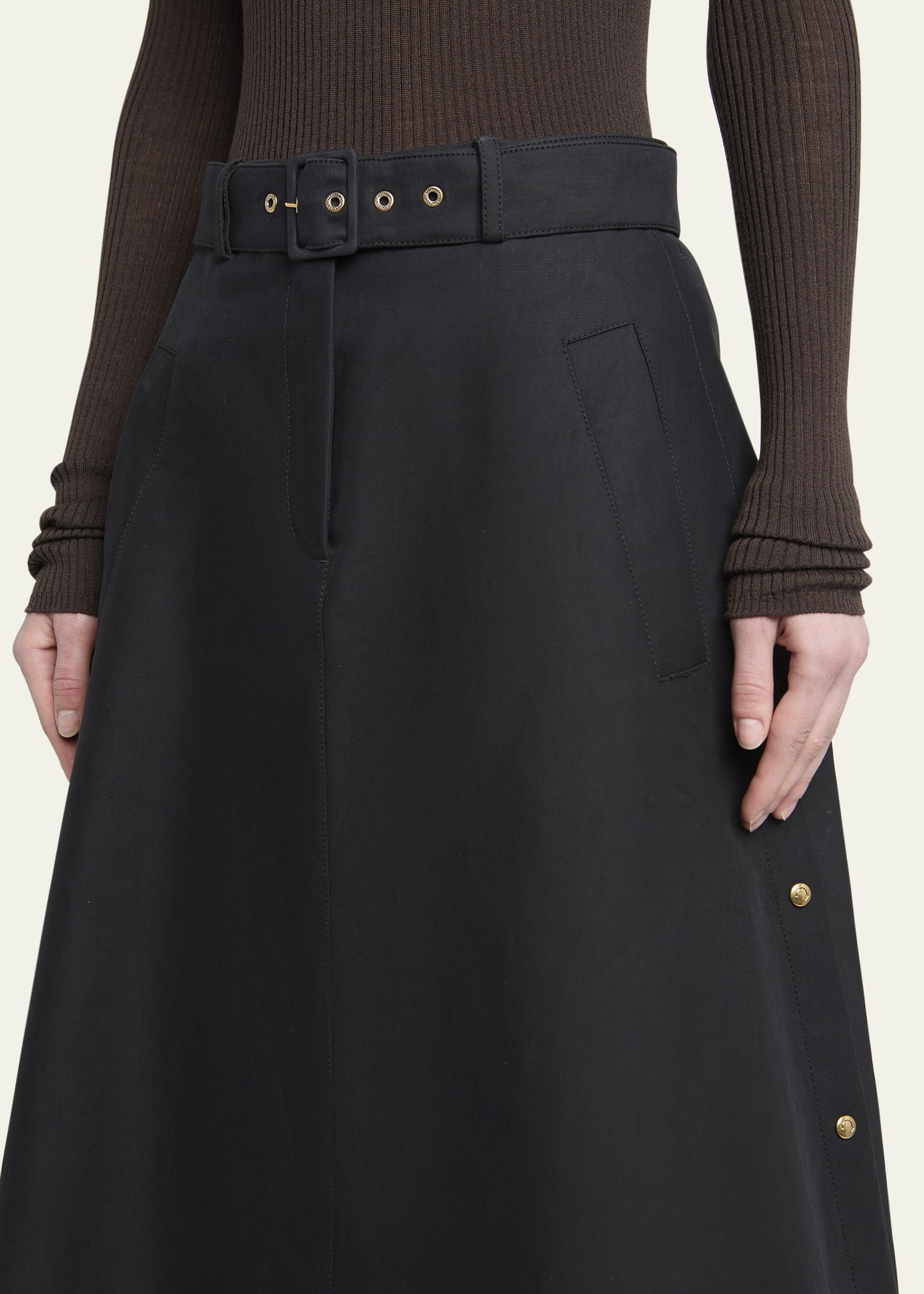 Belted Utility Skirt - 5