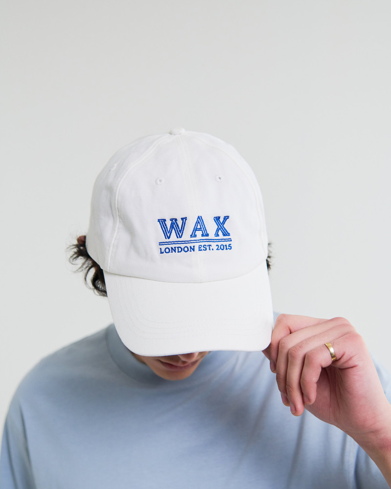 Wax London Spencer - Off White Cotton Sports Cap outlook