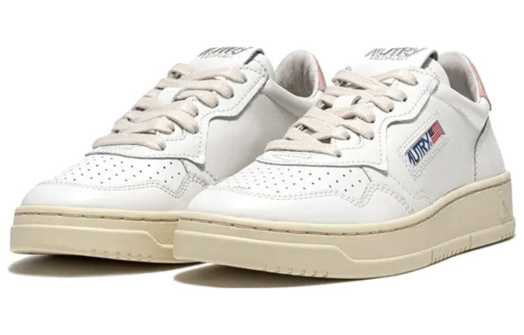 (WMNS) Autry Medalist Leather Low 'White Pink' AULW-LL16 - 2