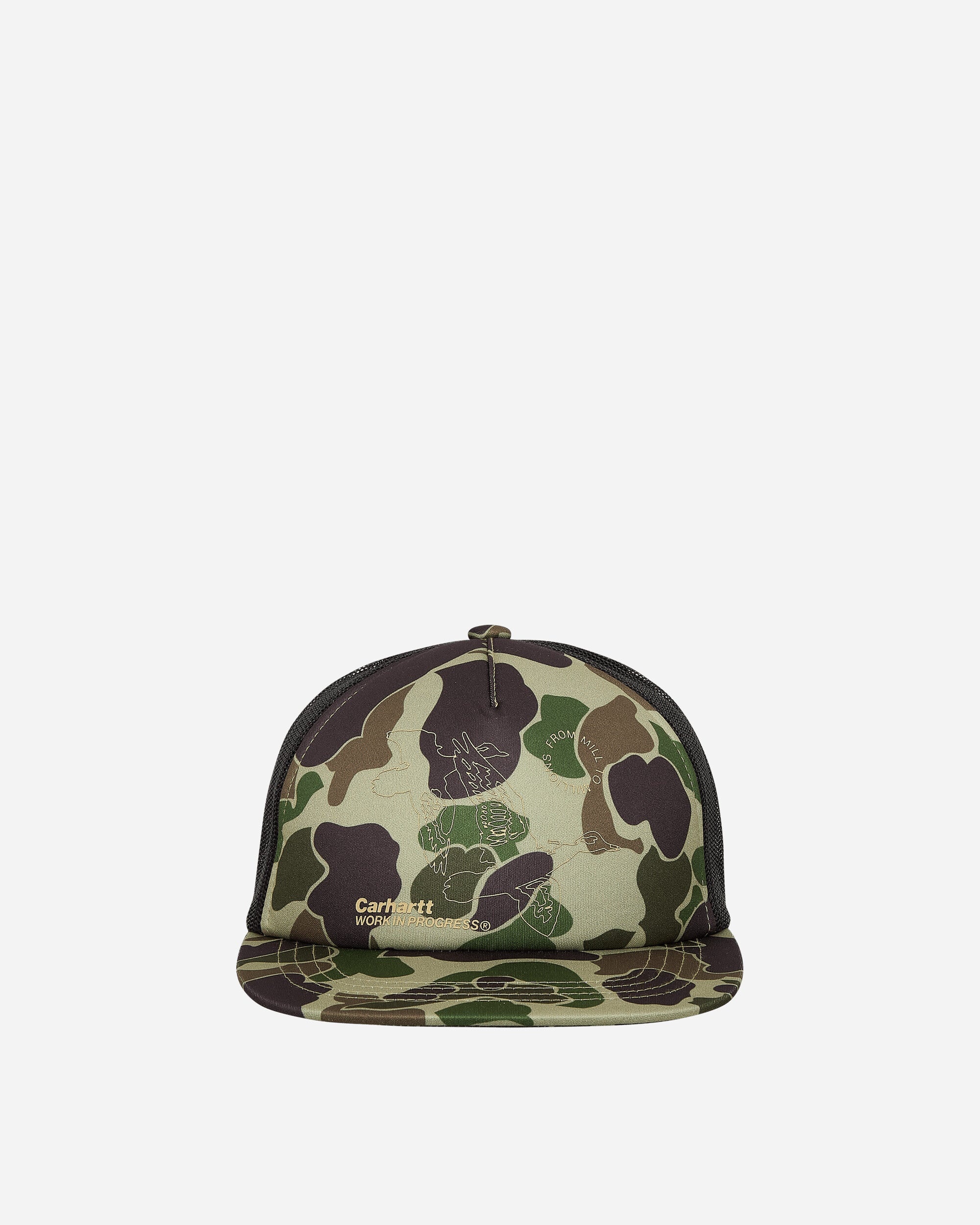 Flying Ducks Trucker Cap Camo Duck Green - 1