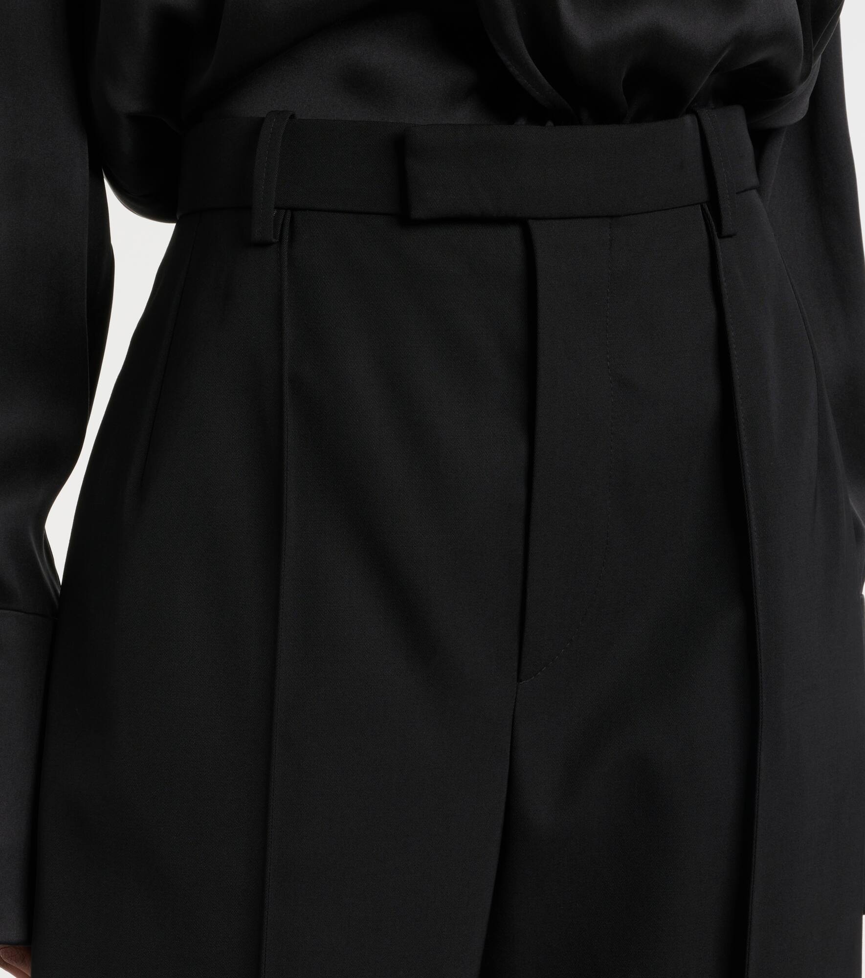 x RHW Web wool wide-leg pants - 4