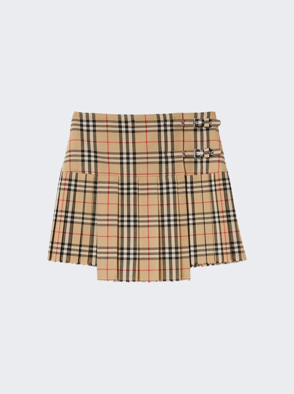 Zoe Wool Skirt Archive Beige IP Check - 1