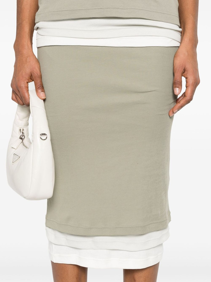+ cotton midi skirt 4